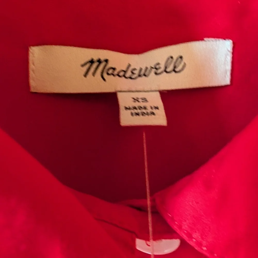Madewell Cuffed Sleeve Top - Picture 4 of 14